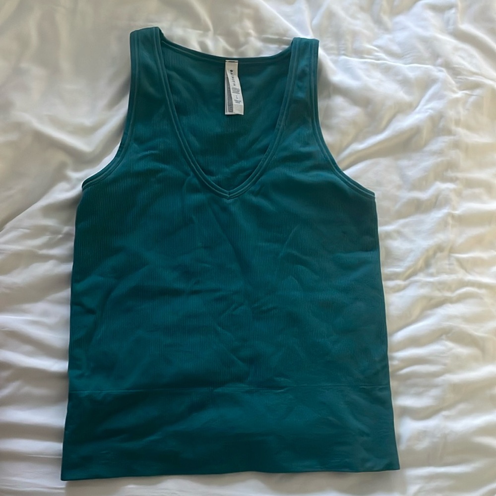 Athleta Aurora Seamless Tank Ribbed